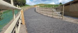 Trailflex Permeable Paving at Chadwell Springs