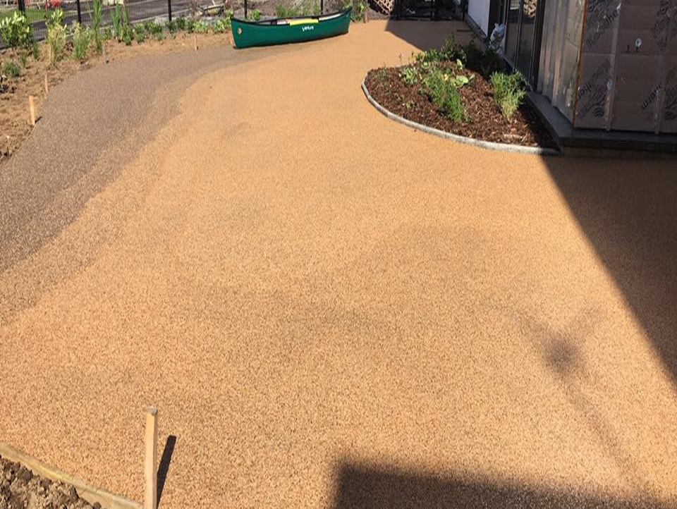 Sudstech Permeable Paving at Lenzie Moss