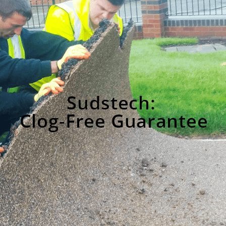 SUDSTECH: CLOG-FREE GUARANTEE